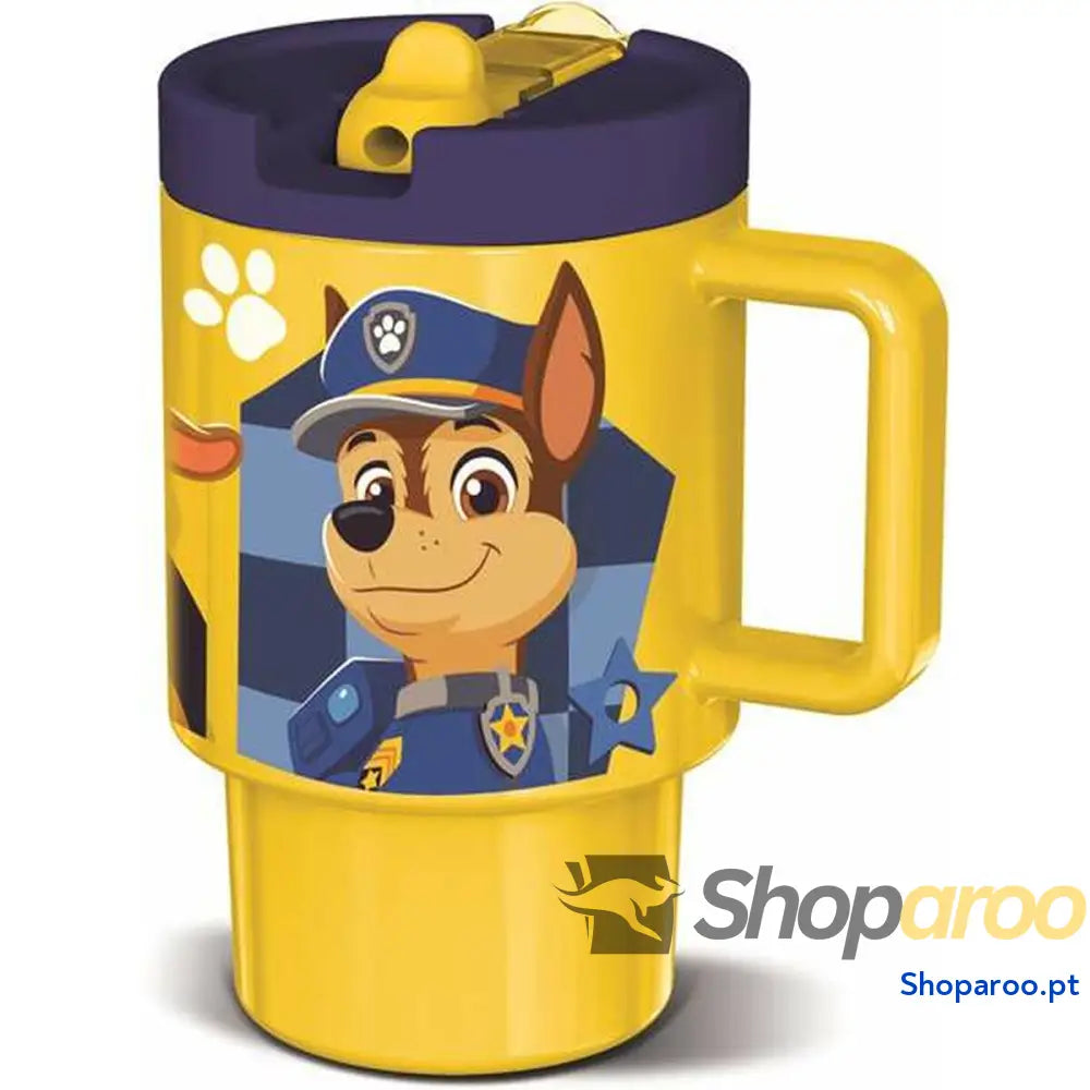 Caneca Térmica com Tampa The Paw Patrol Boy Rescue Pups 530 ml