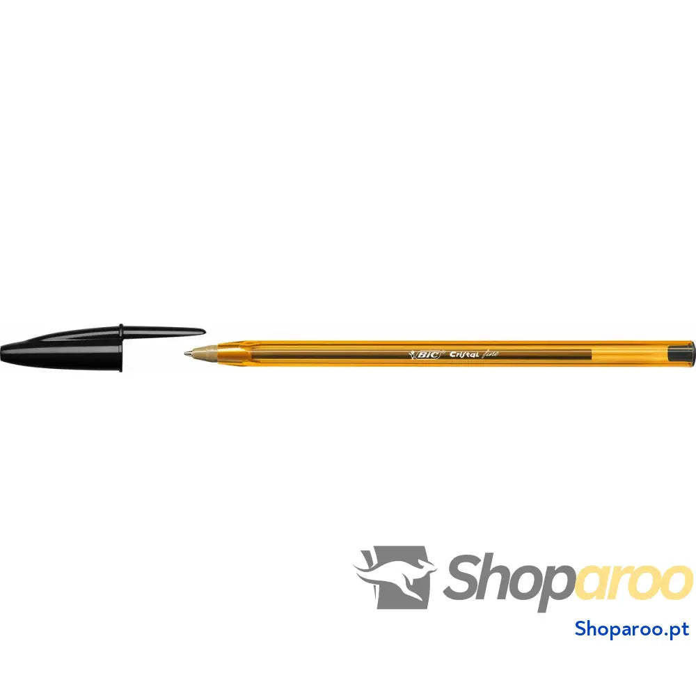 Caneta Bic Cristal Fine Preto 0,3 mm 50 Peças