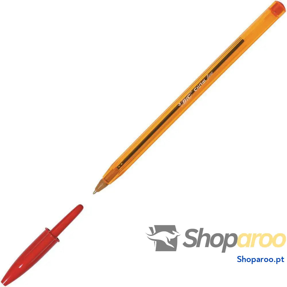 Caneta Bic Cristal Fine Vermelho 0,3 mm 50 Peças