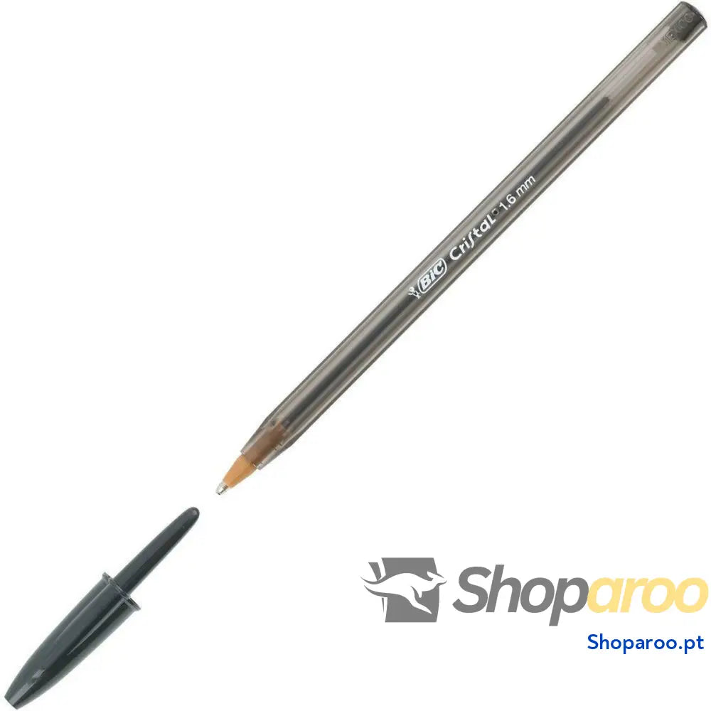 Caneta Bic Cristal Large Preto 0,42 mm 50 Peças