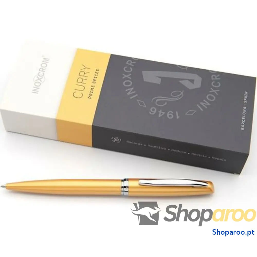 Caneta Inoxcrom PRIME Spices Curry Pérola