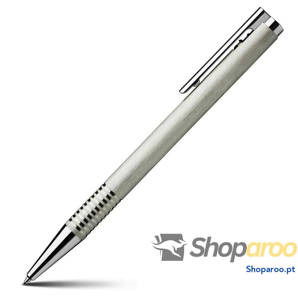 Caneta Lamy Brushed Preto Aço inoxidável