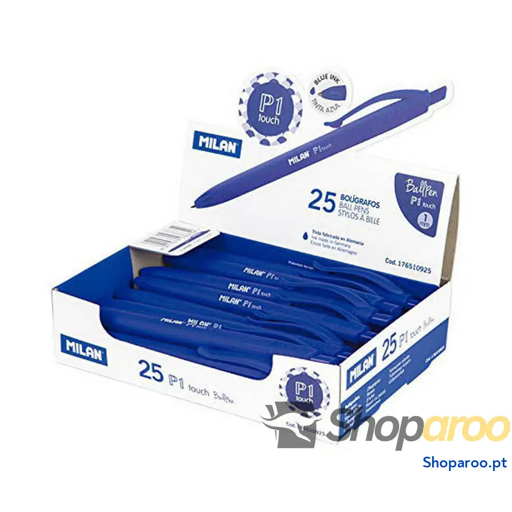 Caneta Milan MLN176510925 Azul 25 Unidades (25 Unidades)