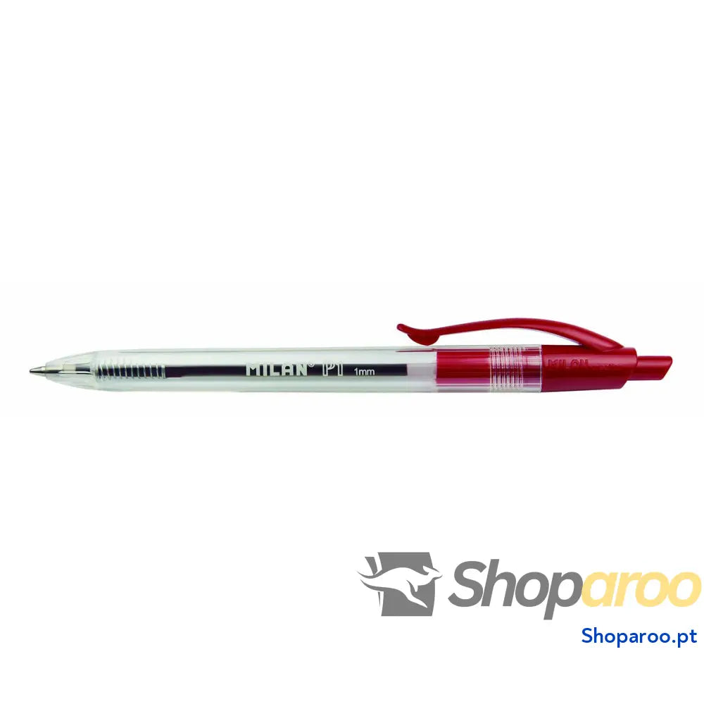 Caneta Milan P1 Vermelho 1 mm (25 Peças)