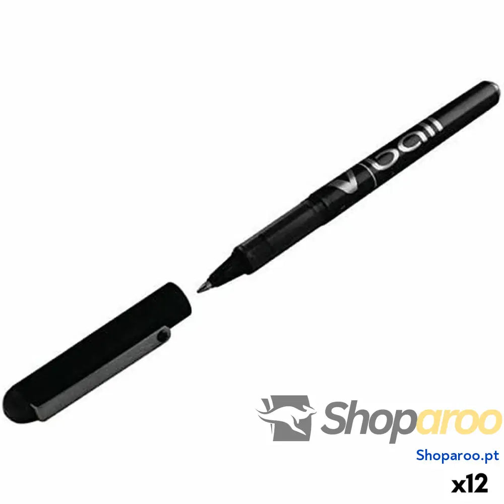 Caneta Pilot BL-VB-5 Preto 0,3 mm (12 Unidades)