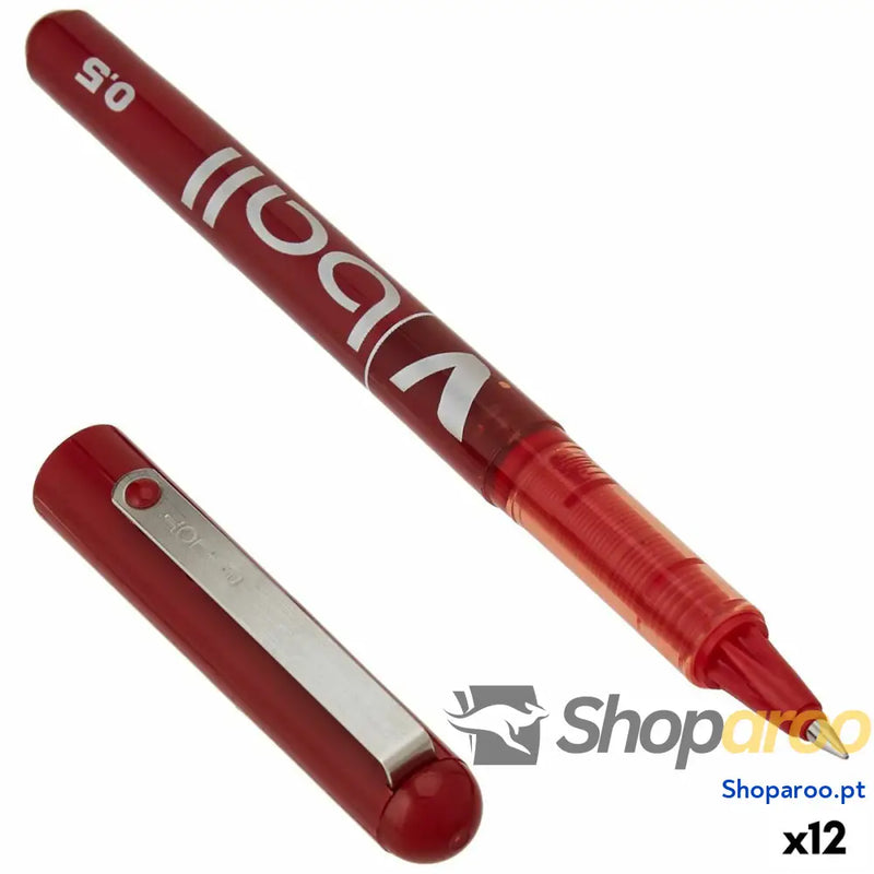 Caneta Pilot BL-VB-5 Vermelho 0,3 mm (12 Unidades)