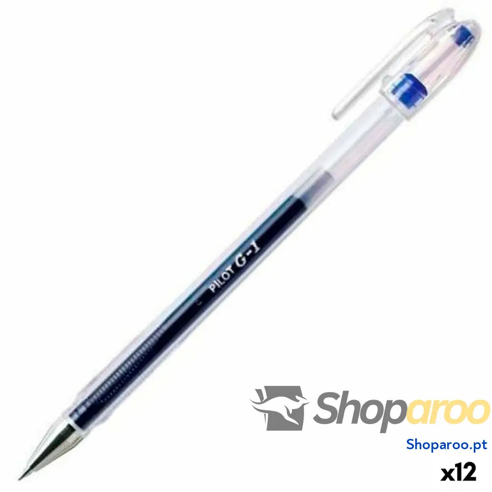 Caneta Roller Pilot G-1 Azul 0,3 mm (12 Unidades)