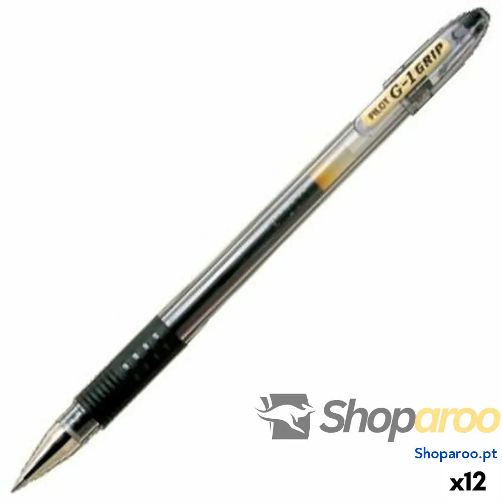 Caneta Roller Pilot G-1 Preto 0,32 mm (12 Unidades)