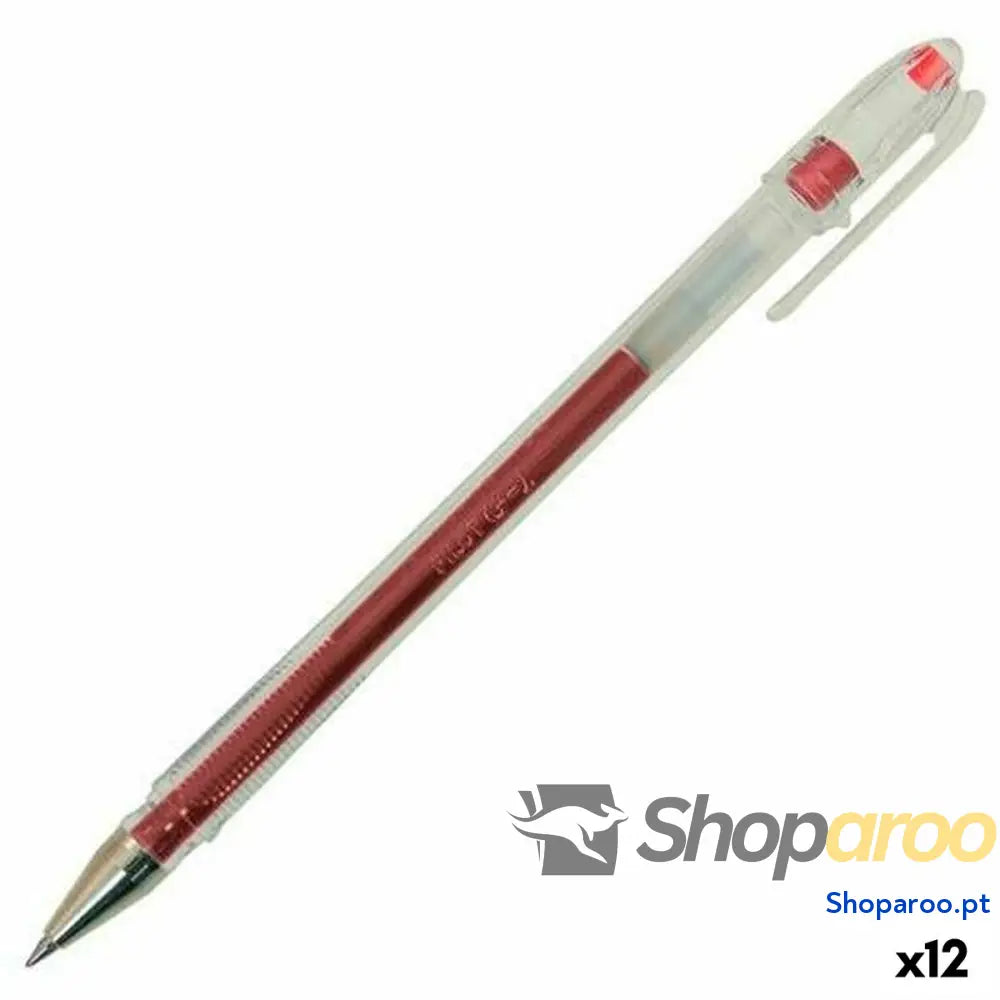 Caneta Roller Pilot G-1 Vermelho 0,3 mm (12 Unidades)