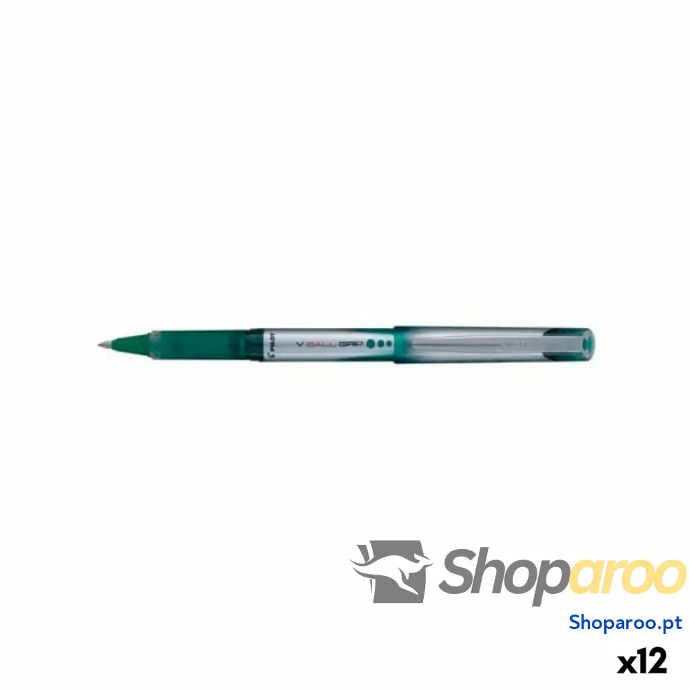 Caneta Roller Pilot V Ball Grip Verde 0,5 mm (12 Unidades)