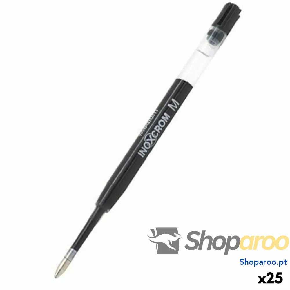 Caneta sobresselente Inoxcrom M Preto 1 mm (25 Unidades)