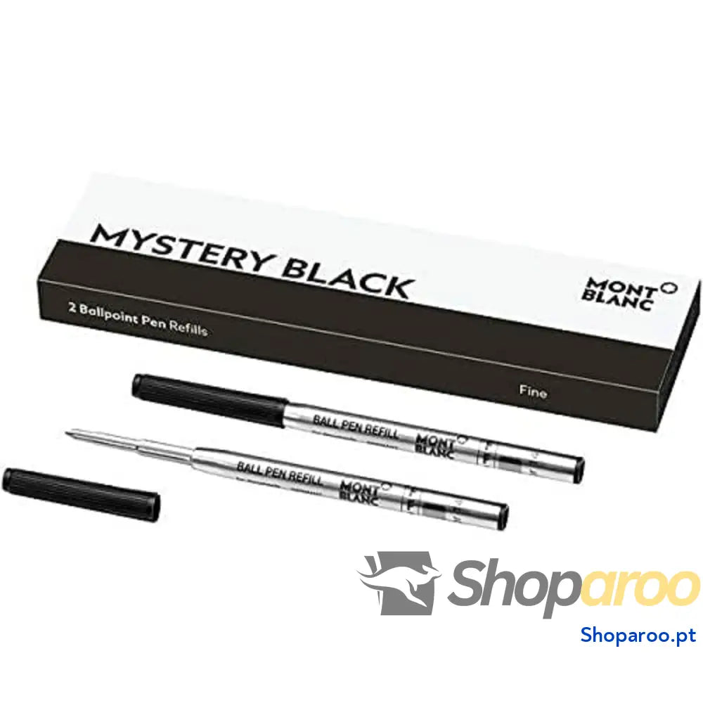 Caneta sobresselente Montblanc 128210 Preto (2 Unidades)