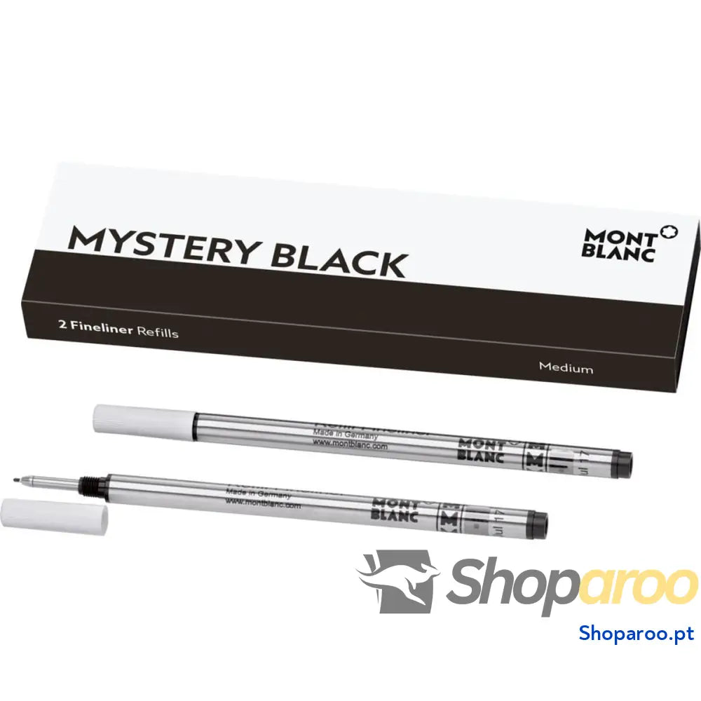 Caneta sobresselente Montblanc 128246 Preto (2 Unidades)
