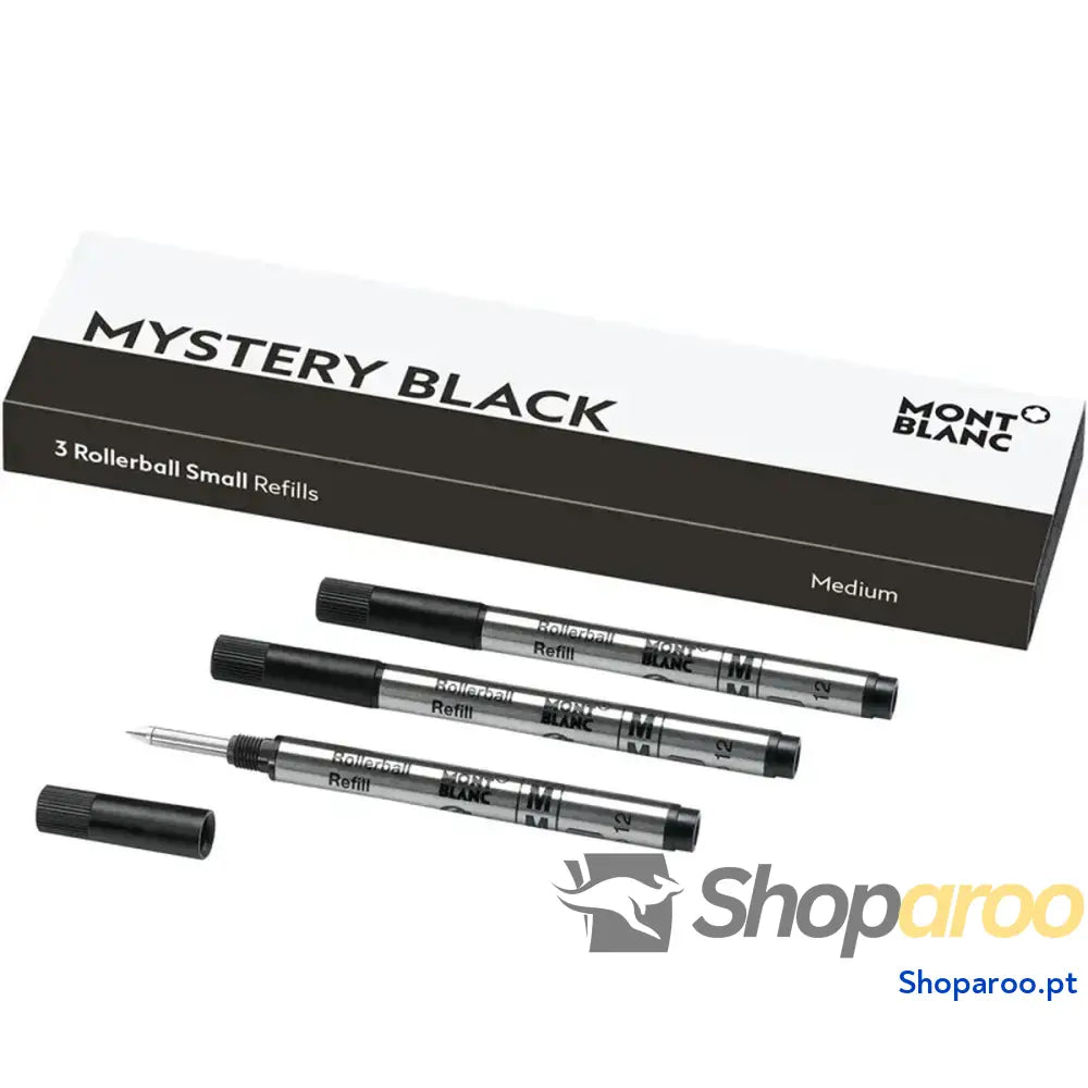 Caneta sobresselente Montblanc MISTERY BLACK Preto