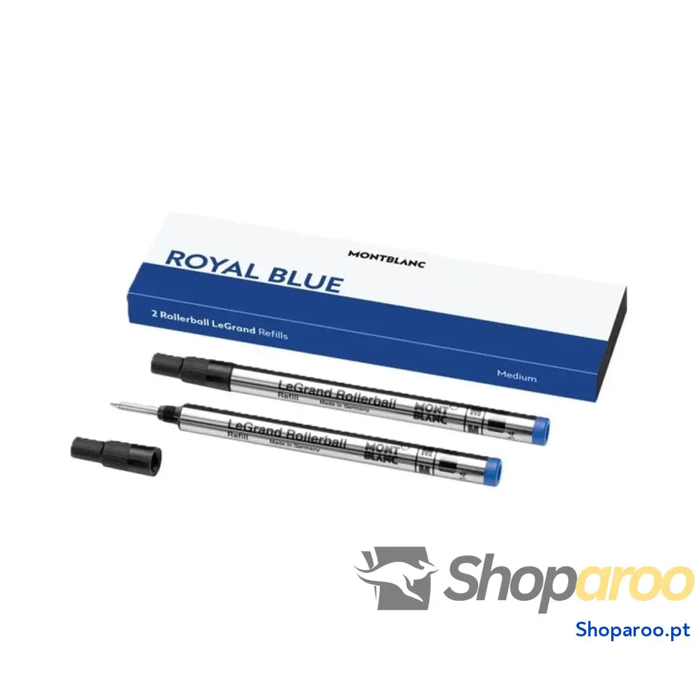 Caneta sobresselente Montblanc ROYAL  BLUE Azul 2 Unidades (2 Unidades)