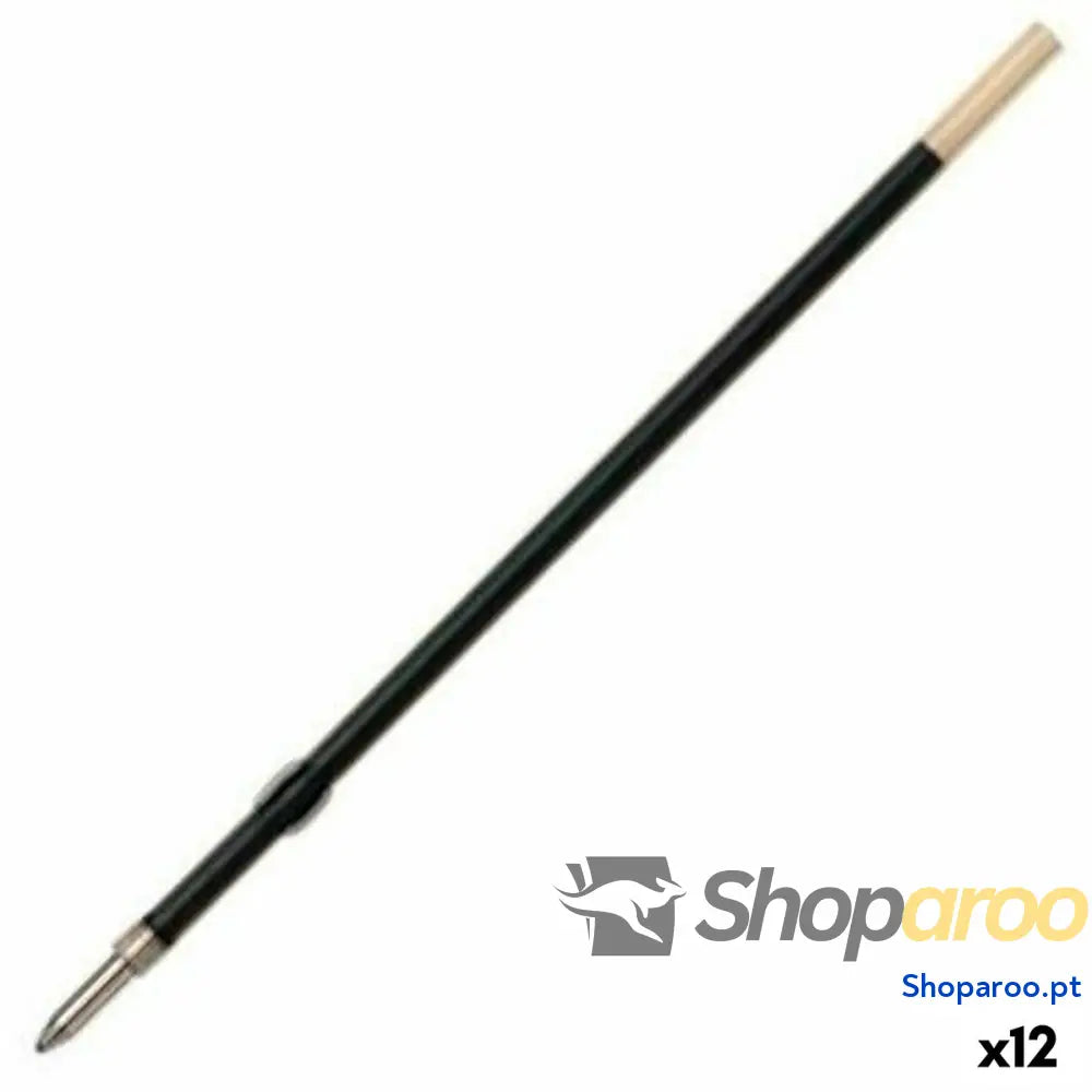 Caneta sobresselente Pilot BP-GP 0,4 mm Preto (12 Unidades)