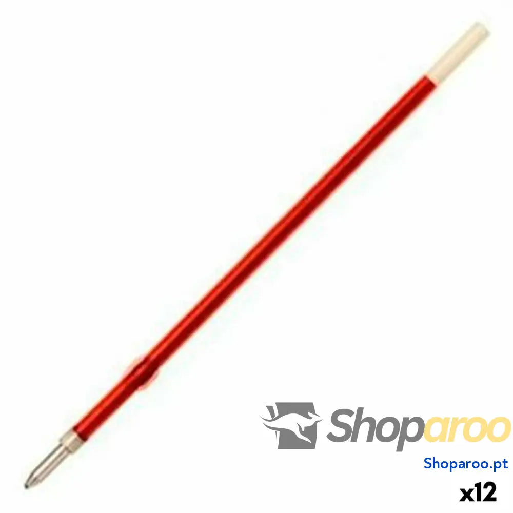 Caneta sobresselente Pilot BP-GP 0,4 mm Vermelho (12 Unidades)