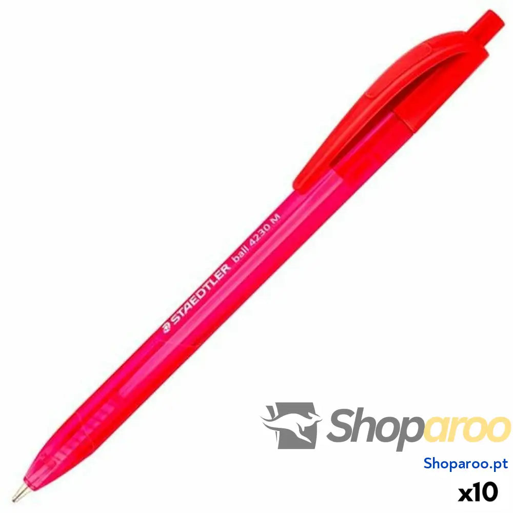 Caneta Staedtler 4230 Vermelho 1 mm 10 Unidades