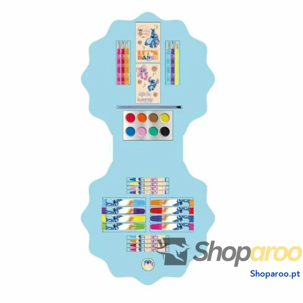 Caneta Stitch Azul Blue Glam
