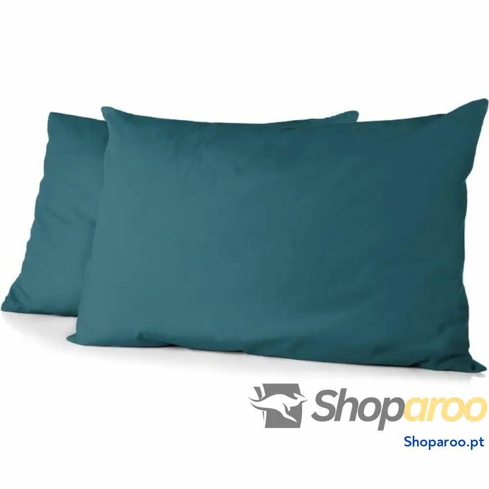 Capa de almofada HOME LINGE PASSION 50 x 70 cm Azul 2 Peças (2 Unidades)