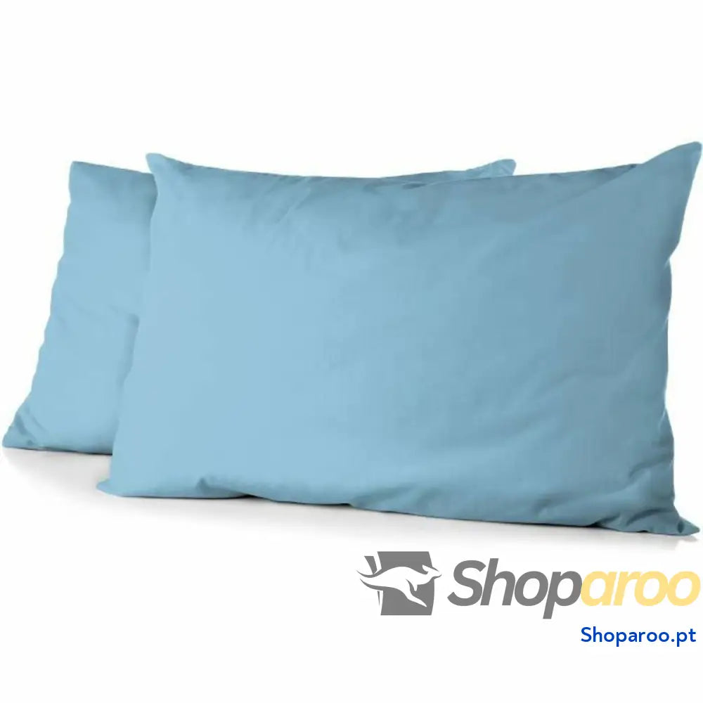 Capa de almofada HOME LINGE PASSION 50 x 70 cm Azul Claro 2 Peças (2 Unidades)