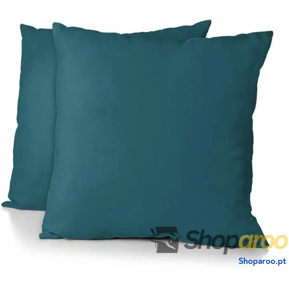 Capa de almofada HOME LINGE PASSION 63 x 63 cm Azul 2 Peças (2 Unidades)