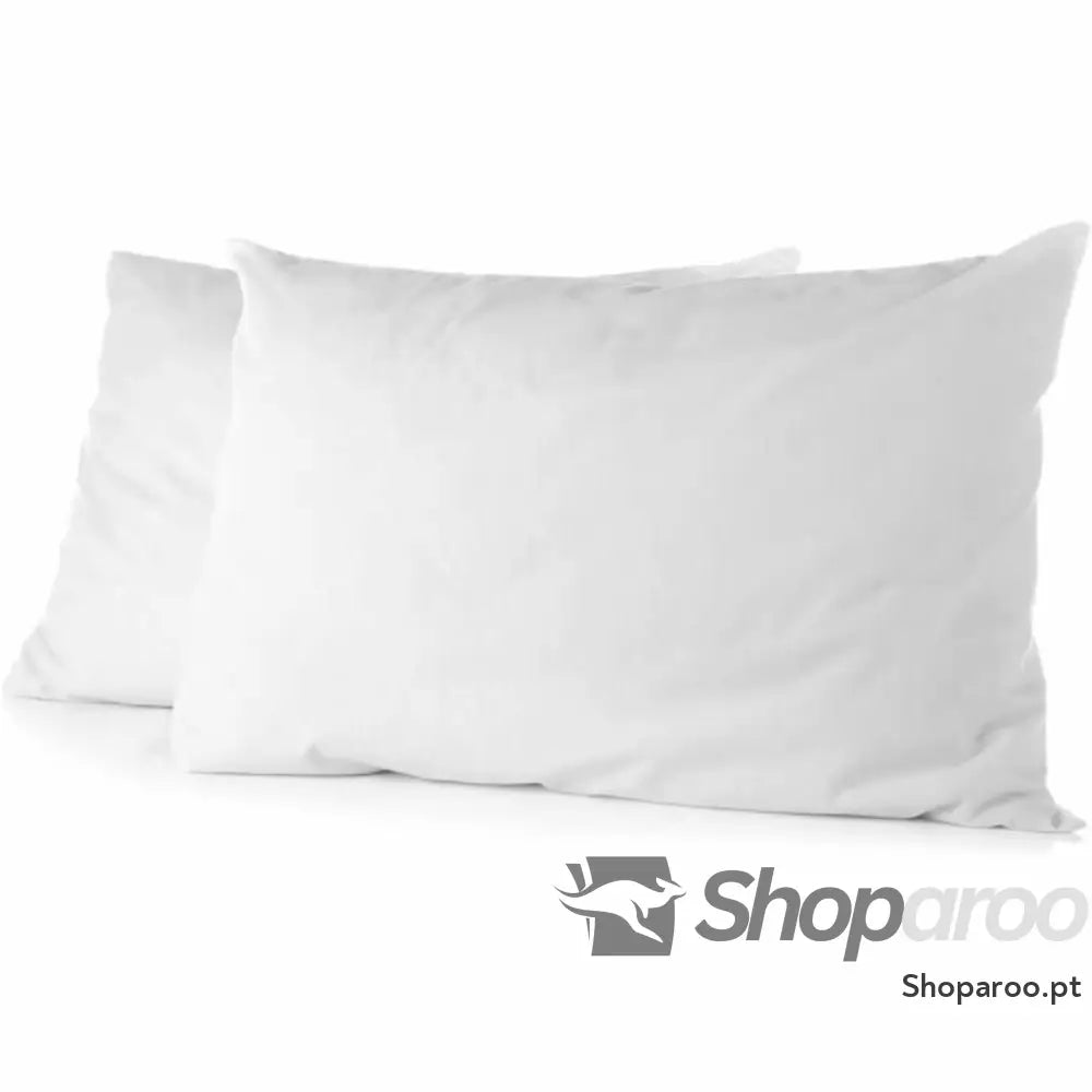 Capa de almofada HOME LINGE PASSION Branco 50 x 70 cm (2 Unidades)
