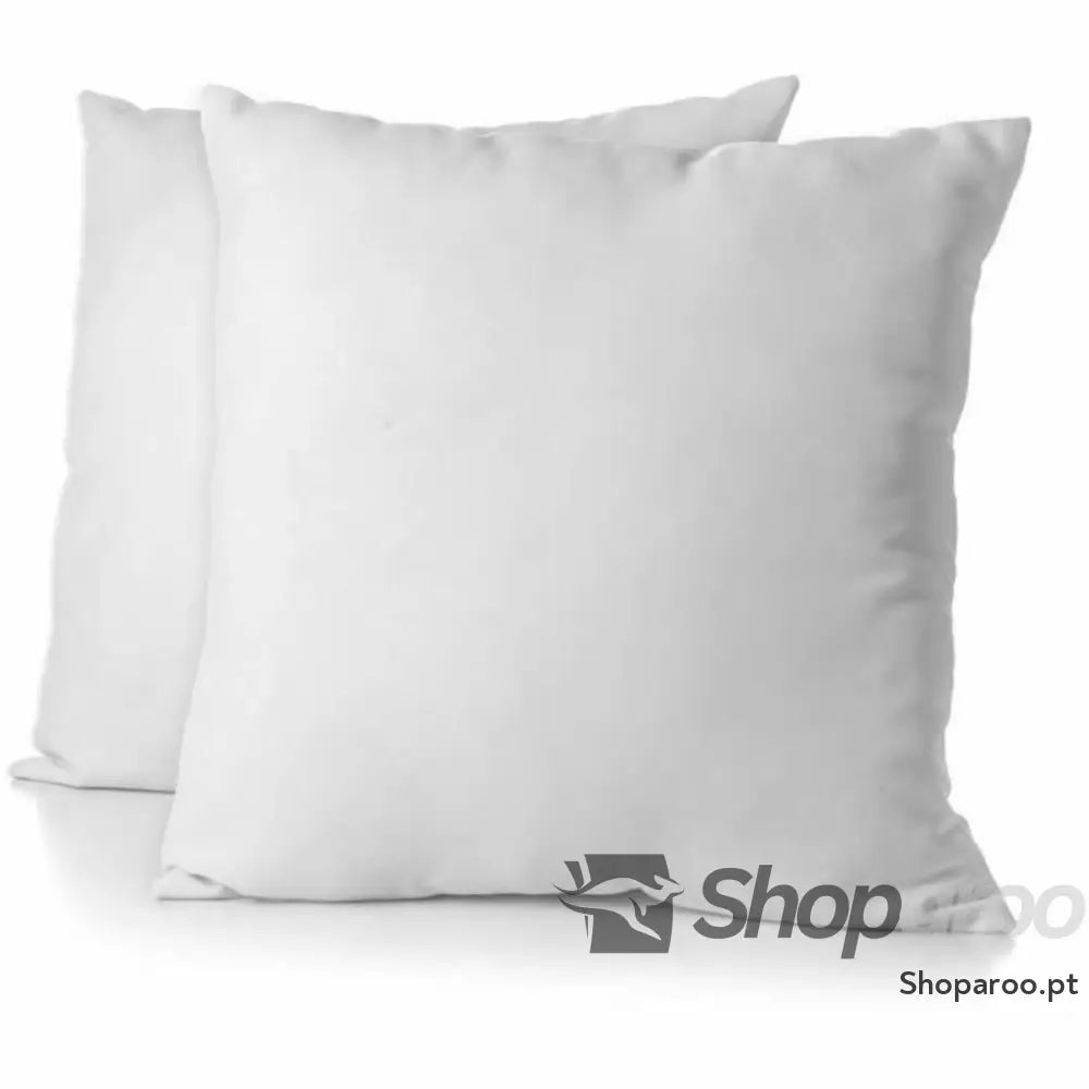 Capa de almofada HOME LINGE PASSION Branco 63 x 63 cm (2 Unidades)