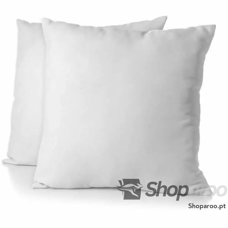 Capa de almofada HOME LINGE PASSION Branco 63 x 63 cm (2 Unidades)
