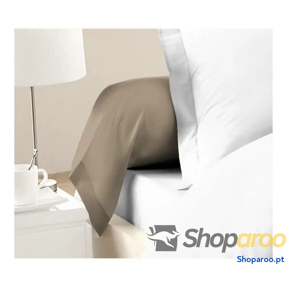 Capa de almofada Lovely Home Bege 85 x 185 cm (2 Unidades)