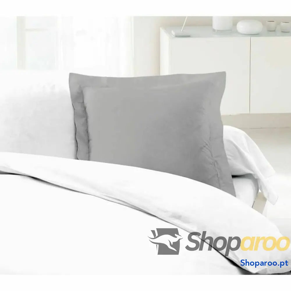 Capa de almofada Lovely Home Cinzento Cinzento claro 63 x 63 cm (2 Unidades)