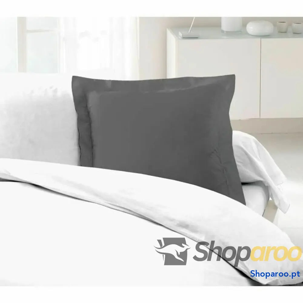 Capa de almofada Lovely Home Cinzento Cinzento escuro 63 x 63 cm