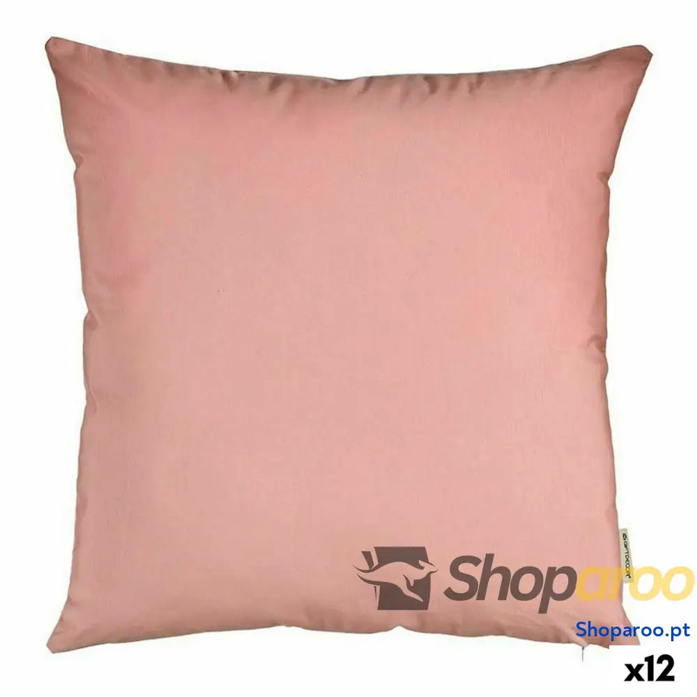 Capa de travesseiro 60 x 0,5 x 60 cm Cor de Rosa (12 Unidades)