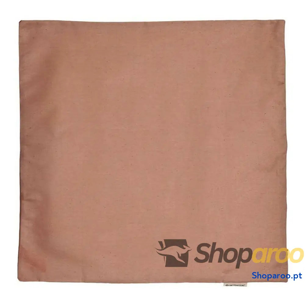 Capa de travesseiro Castanho 45 x 0,5 x 45 cm 60 x 0,5 x 60 cm