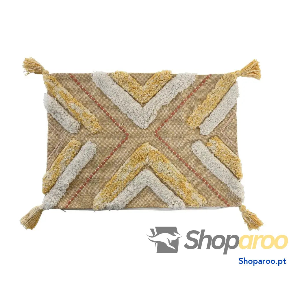 Capa de travesseiro DKD Home Decor 60 x 1 x 40 cm Amarelo