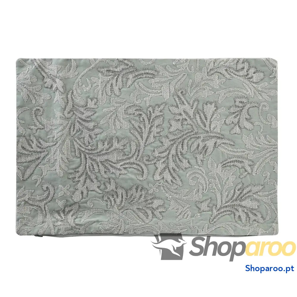 Capa de travesseiro DKD Home Decor 60 x 1 x 40 cm Floral Verde