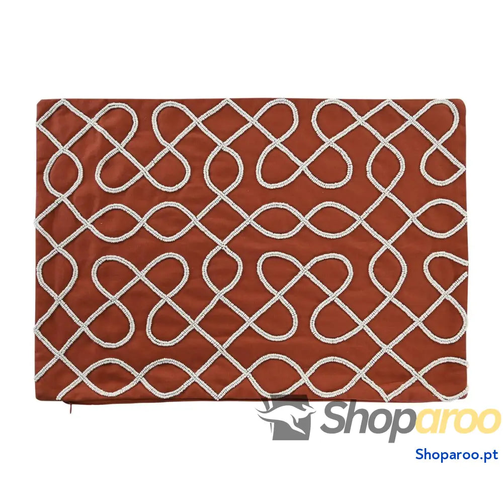Capa de travesseiro DKD Home Decor 60 x 1 x 40 cm Terracota