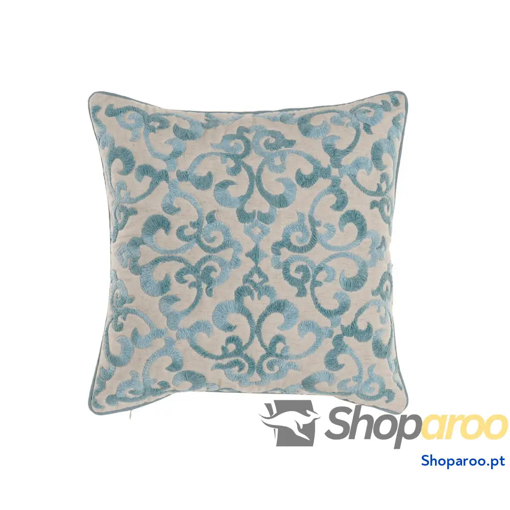 Capa de travesseiro DKD Home Decor Azul Tradicional 50 x 1 x 50 cm