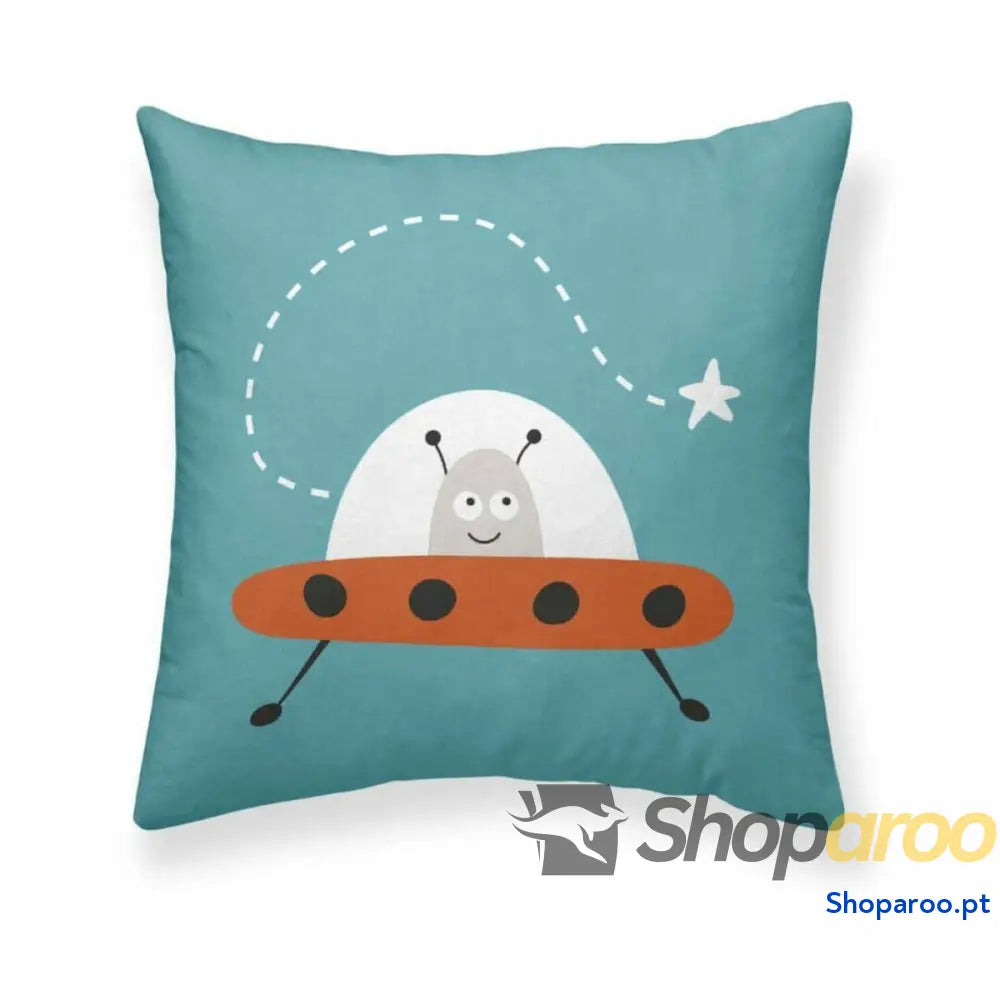 Capa de travesseiro Kids&Cotton Elm A Verde 50 x 50 cm