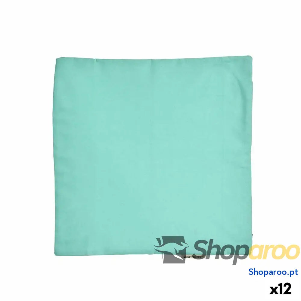 Capa de travesseiro Turquesa (45 x 0,5 x 45 cm) (12 Unidades)