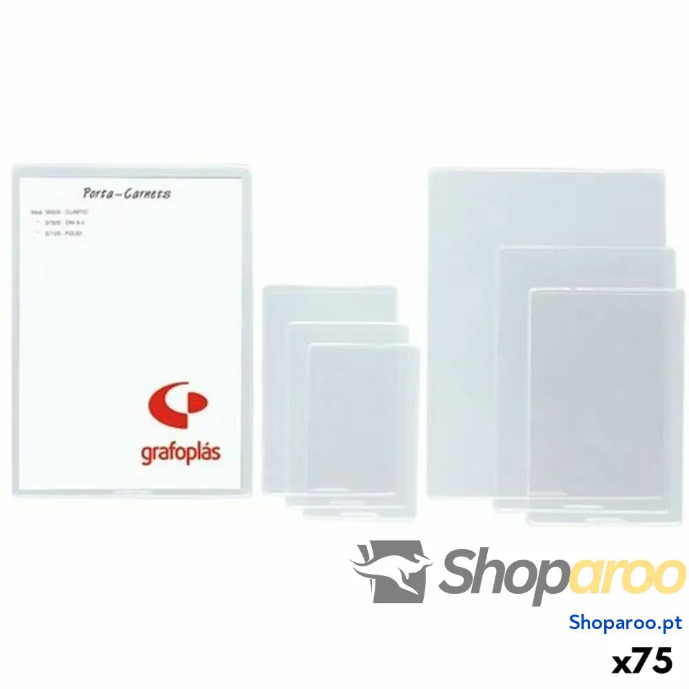 Capa Grafoplas Transparente PVC (75 Unidades)