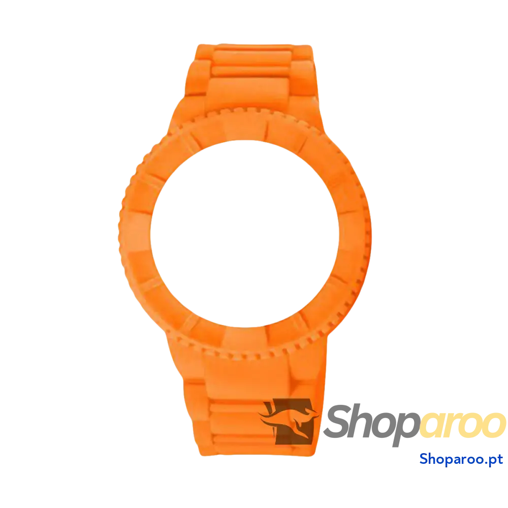 Capa Intercambiável Relógio Unissexo Watx & Colors COWA1772 Laranja