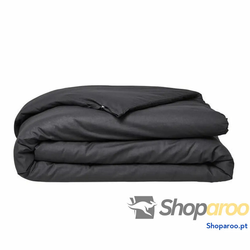 Capa nórdica TODAY Essential Preto Antracite 220 x 240 cm