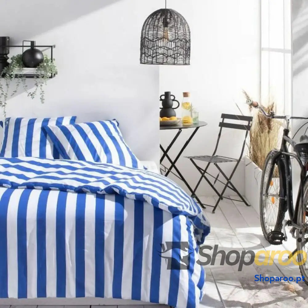 Capa nórdica TODAY Summer Stripes Azul 240 x 220 cm