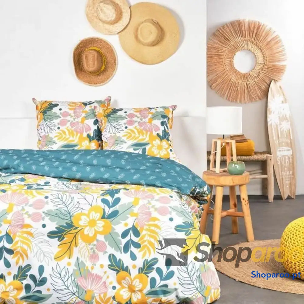 Capa nórdica TODAY SUNSHINE Floral Multicolor 240 x 220 cm