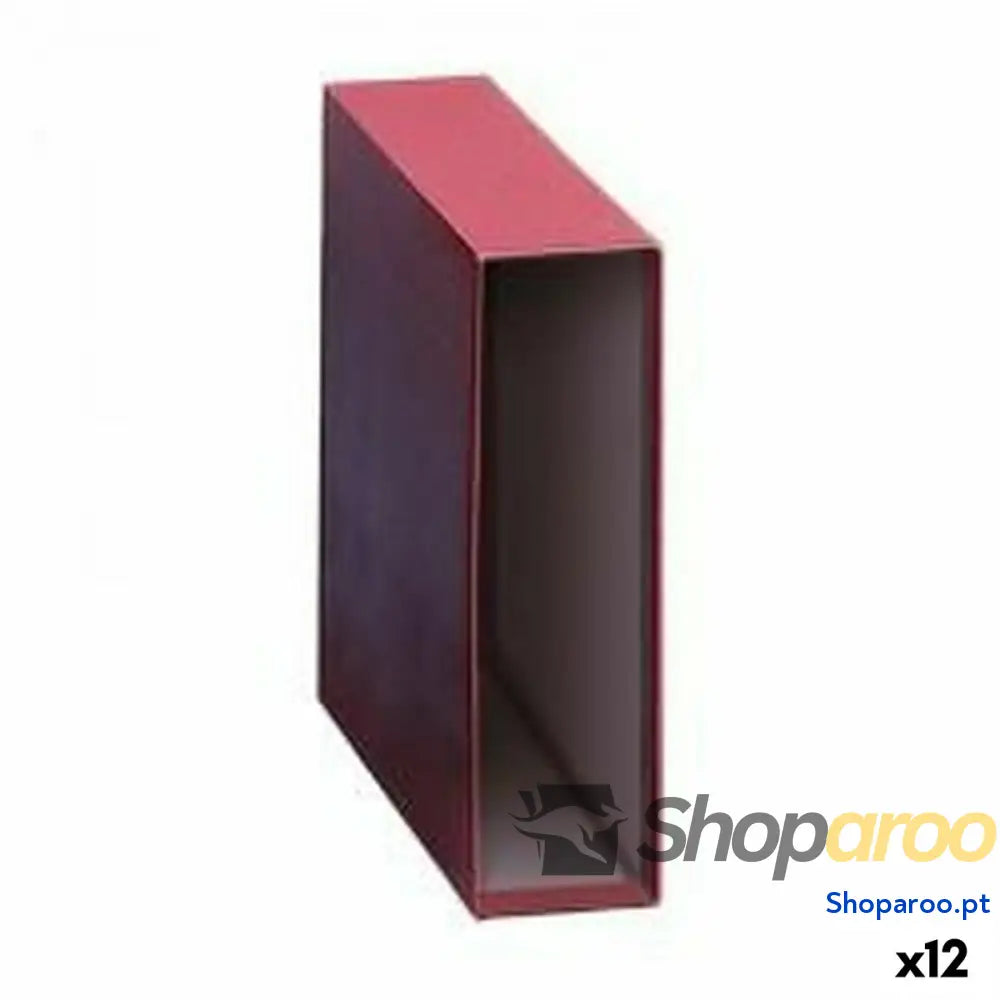Capa para Arquivador DOHE Vermelho A4 (12 Unidades)