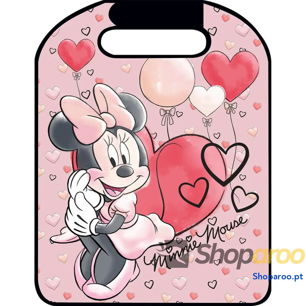 Capa para assento Minnie Mouse CZ10634 Cor de Rosa