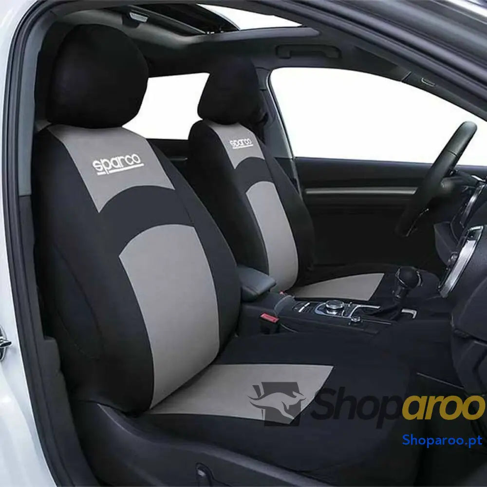 Capa para assento Sparco SPCS402GR Cinzento