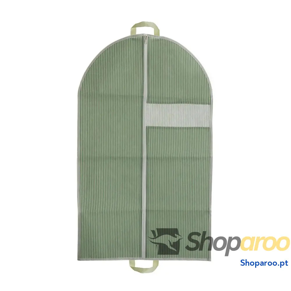 Capa para Fatos Versa Riscas Verde 100 x 60 cm