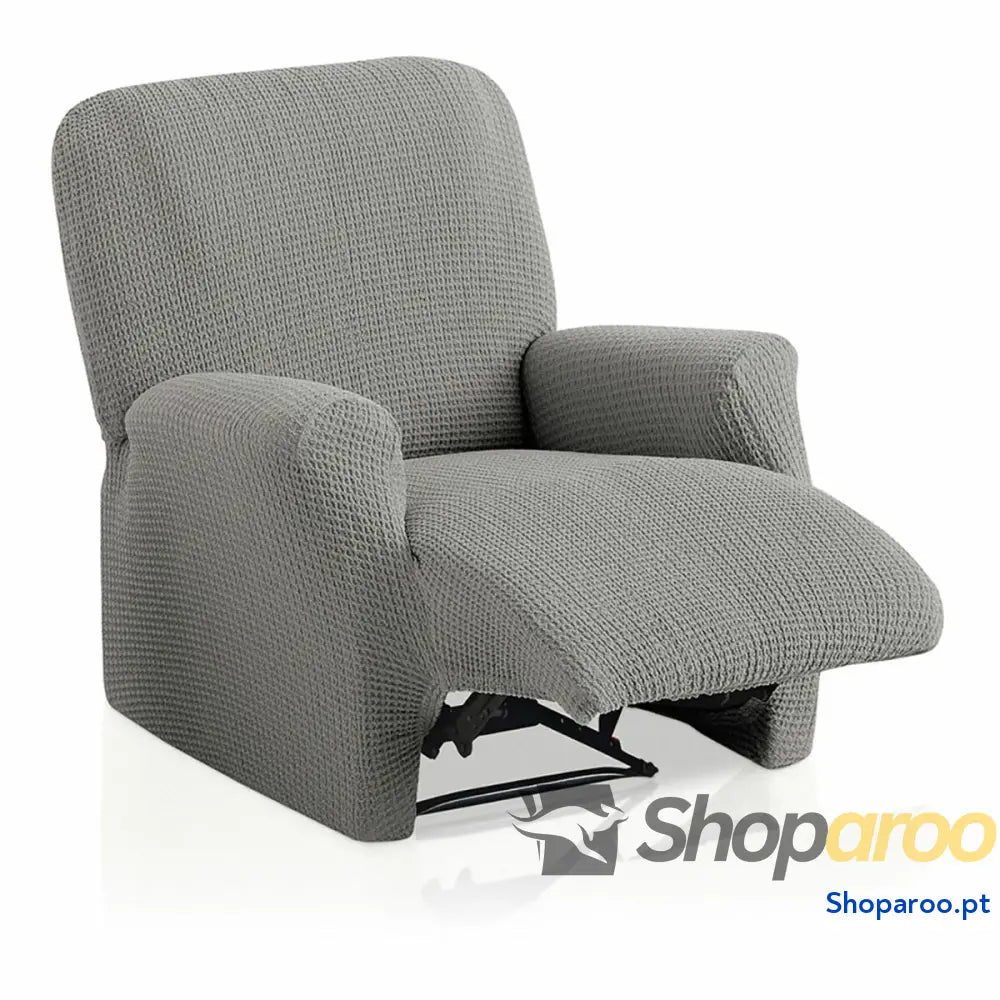 Capa para poltrona Belmarti Bali Cinzento 60-85 x 160/180 x 60-100 cm 1 lugar